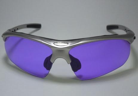 Polycarbonate Sodium Flare Glasses In LX006 Black W/ Gray Designer Frame