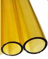 Yellow Glass Tubing
