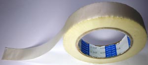 Woven Glass Tape with Pressure Sensitive Backing