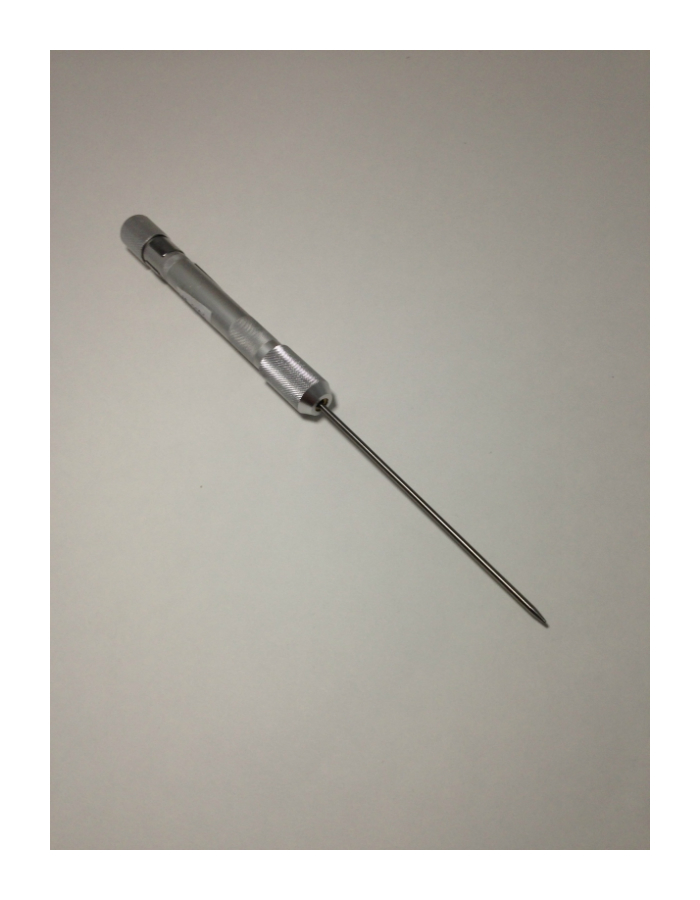 Straight Tungsten Pick w/ Metal Pin Vise Handle