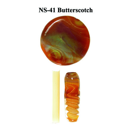 Butterscotch Glass Rod & Glass Frit (NS-41)