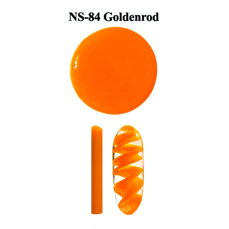 Goldenrod Glass Rod (NS-84)