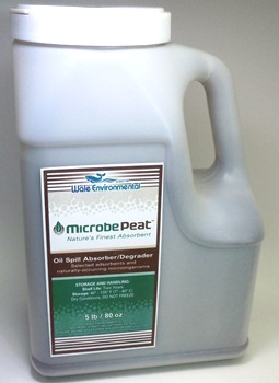 MicrobePeat Absorber / Degrader Powder for Oil and Fluids